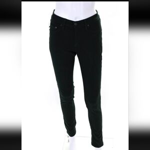 Rag & Bone Jean Womens Stretch Mid Rise Legging Skinny Jeans Green Size 29